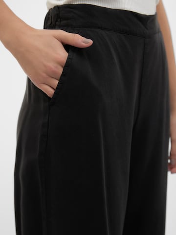 VERO MODA Wide Leg Hose 'BREE' in Schwarz