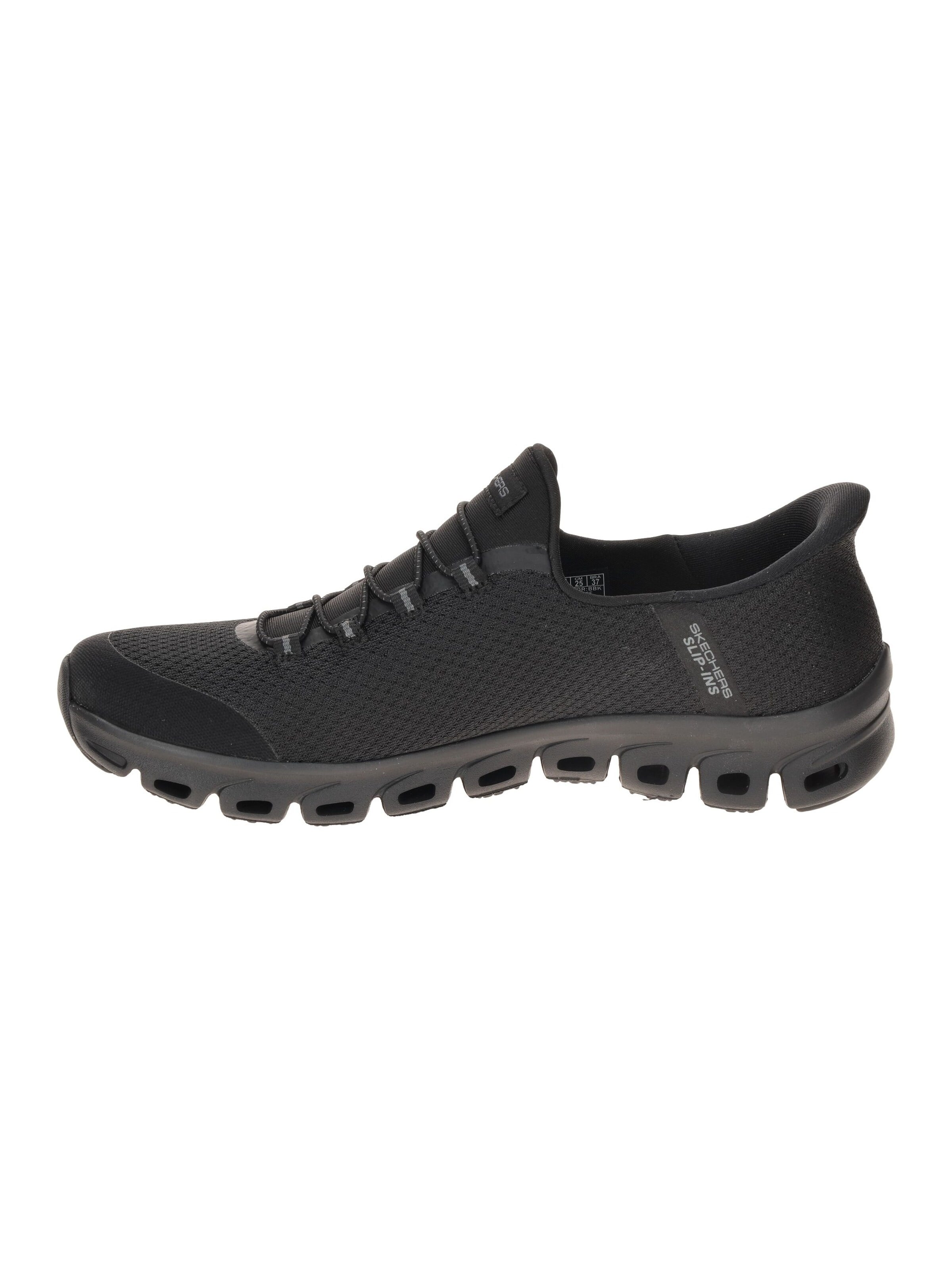 SKECHERS Slip-on in Zwart: voorkant