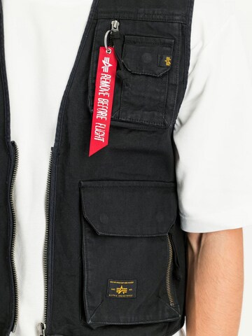 ALPHA INDUSTRIES Weste‌‌‌‌‌ in Schwarz