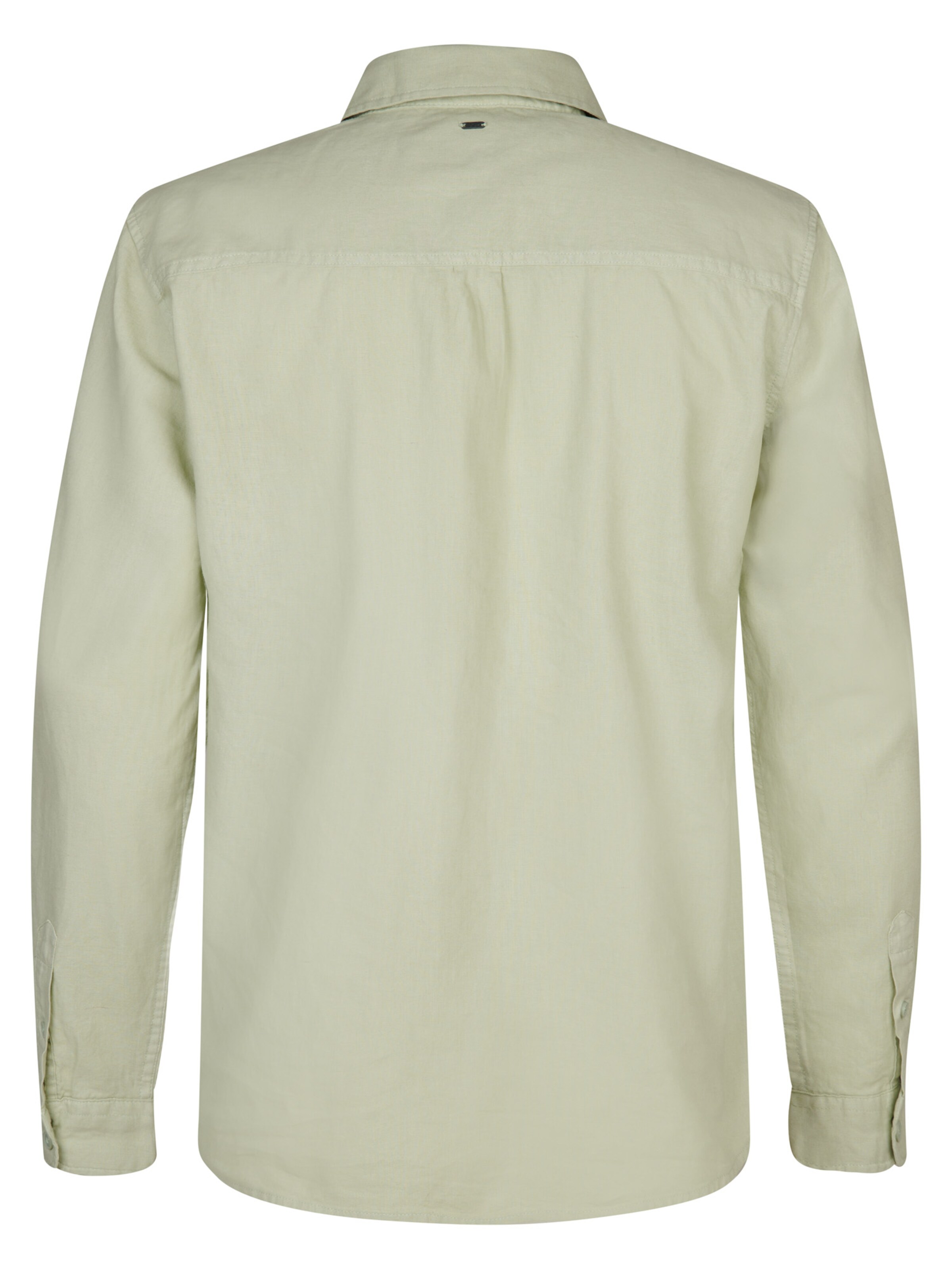 Petrol Industries Rovný strih Košeľa - Zelená