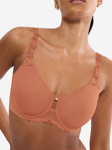 TRIUMPH T-shirt BH 'Florale Wild Azalea Florale' in Oranje