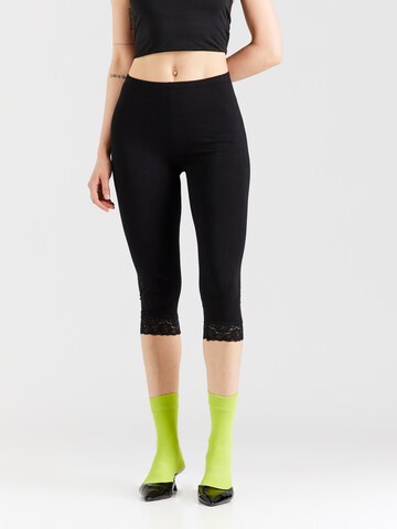 Fransa Skinny Leggings 'ZOKOS 3' in Black: front