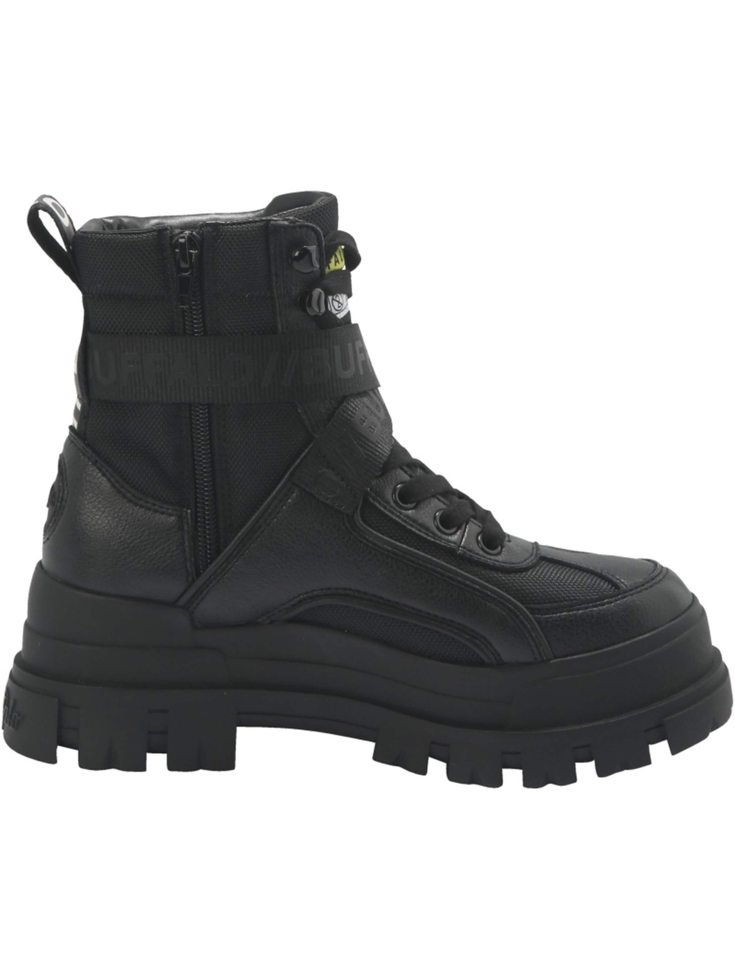 BUFFALO Boots 'Aspha Com1' in Black: front