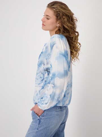 Camicia da donna di monari in blu