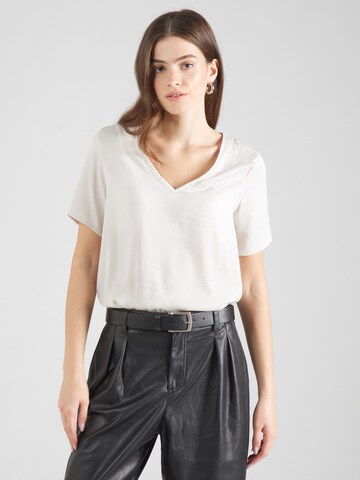 T-shirt 'ONLAVA' ONLY en beige : devant