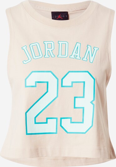 Jordan Top 'HERITAGE' in Beige / Aqua / White, Item view