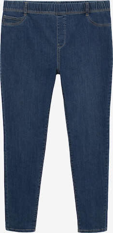 MANGO Skinny Jeggings 'MASSHA' in Blauw: voorkant