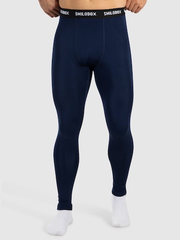 Skinny Pantalon de sport ' Zeyn ' Smilodox en bleu : devant