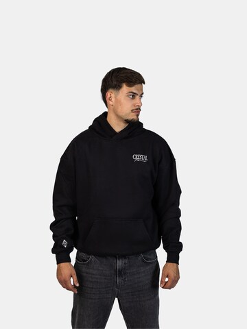 Crystal Paris Sweatshirt 'Dias' in Black