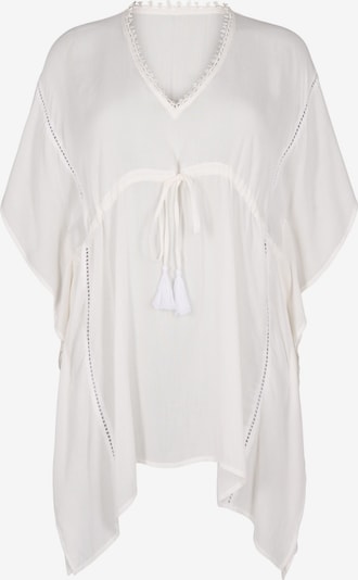 Swim by Zizzi Strandkleid 'Snioda' in weiß, Produktansicht