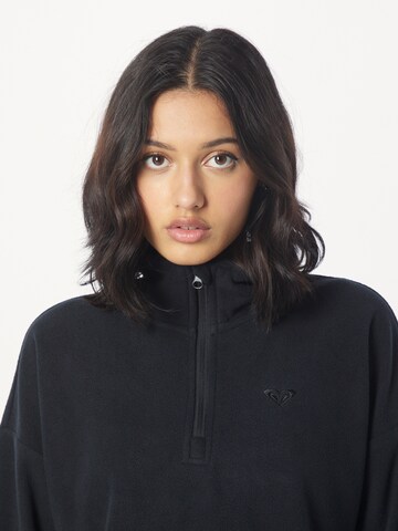 ROXY Athletic Sweater in Black