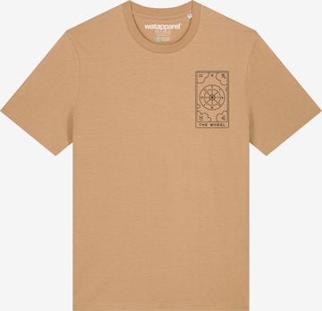 Watapparel Shirt 'Tarot' in Beige: Vorderseite