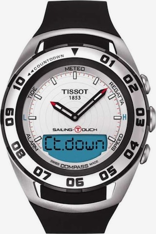 Tissot Tissot Herrenuhr Sailing Touch Alarm Chronograph in Weiß: front
