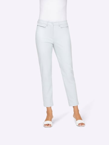 Regular Pantalon heine en bleu : devant