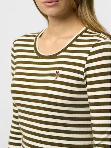 U.S. POLO ASSN. Shirt ' Chanett ' in Groen