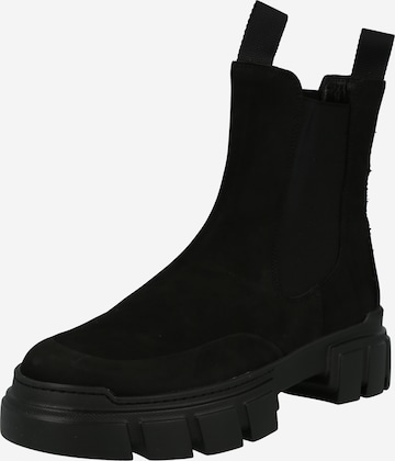 Högl - Botas Chelsea en negro: frente