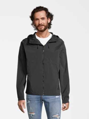 AÉROPOSTALE Between-season jacket in Black: front