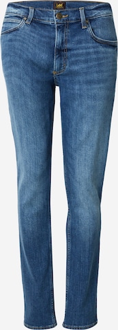 Lee Teksapüksid 'LUKE', värv sinine: eest vaates