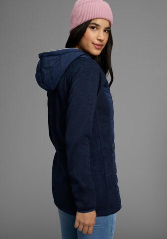 POLARINO Fleece Jacket in Blue