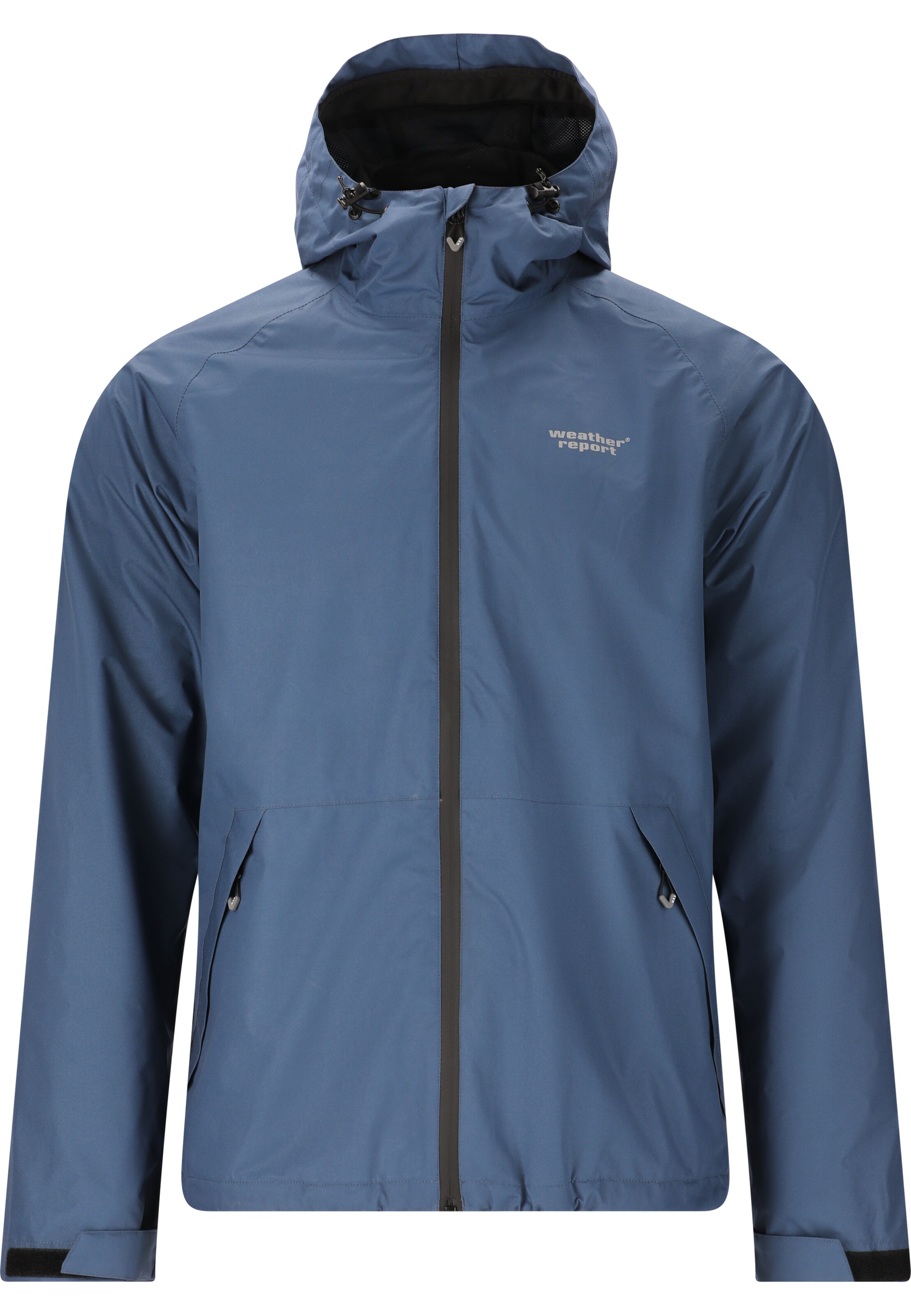 Weather Report Functionele jas 'Gust' in Blauw: voorkant