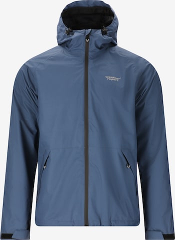 Weather Report Regenset 'Gust' in Blau: Vorderseite