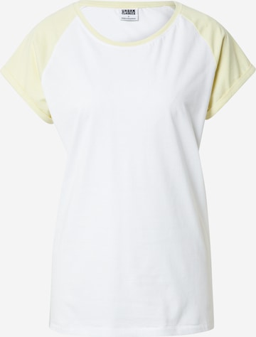 T-shirt Urban Classics en blanc : devant