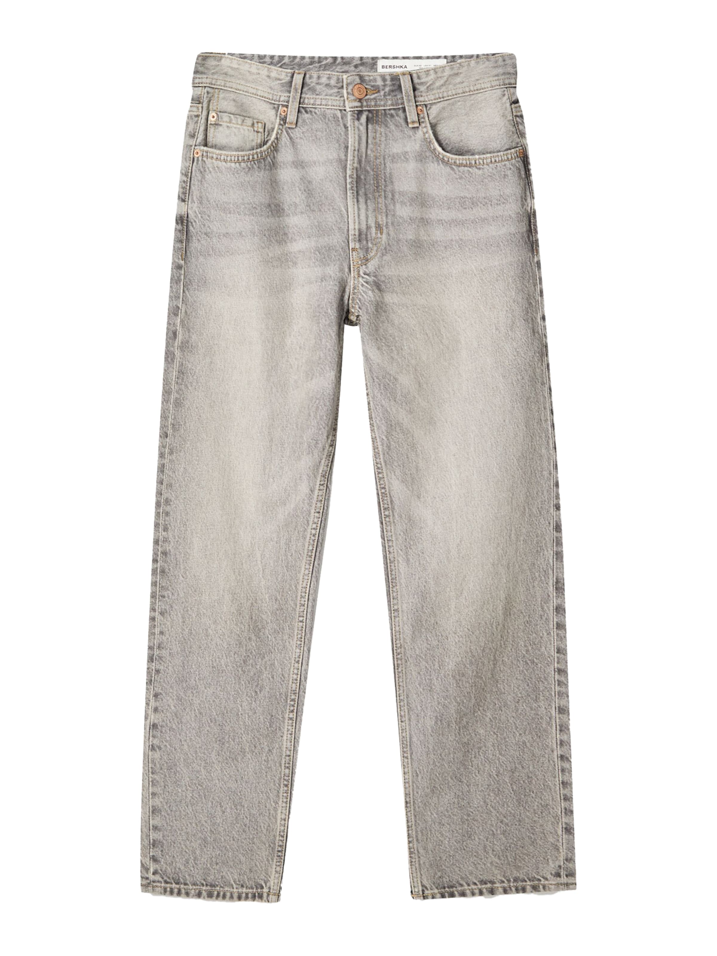 Jeans di Bershka in grigio: frontale