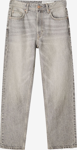 Jean Bershka en gris : devant