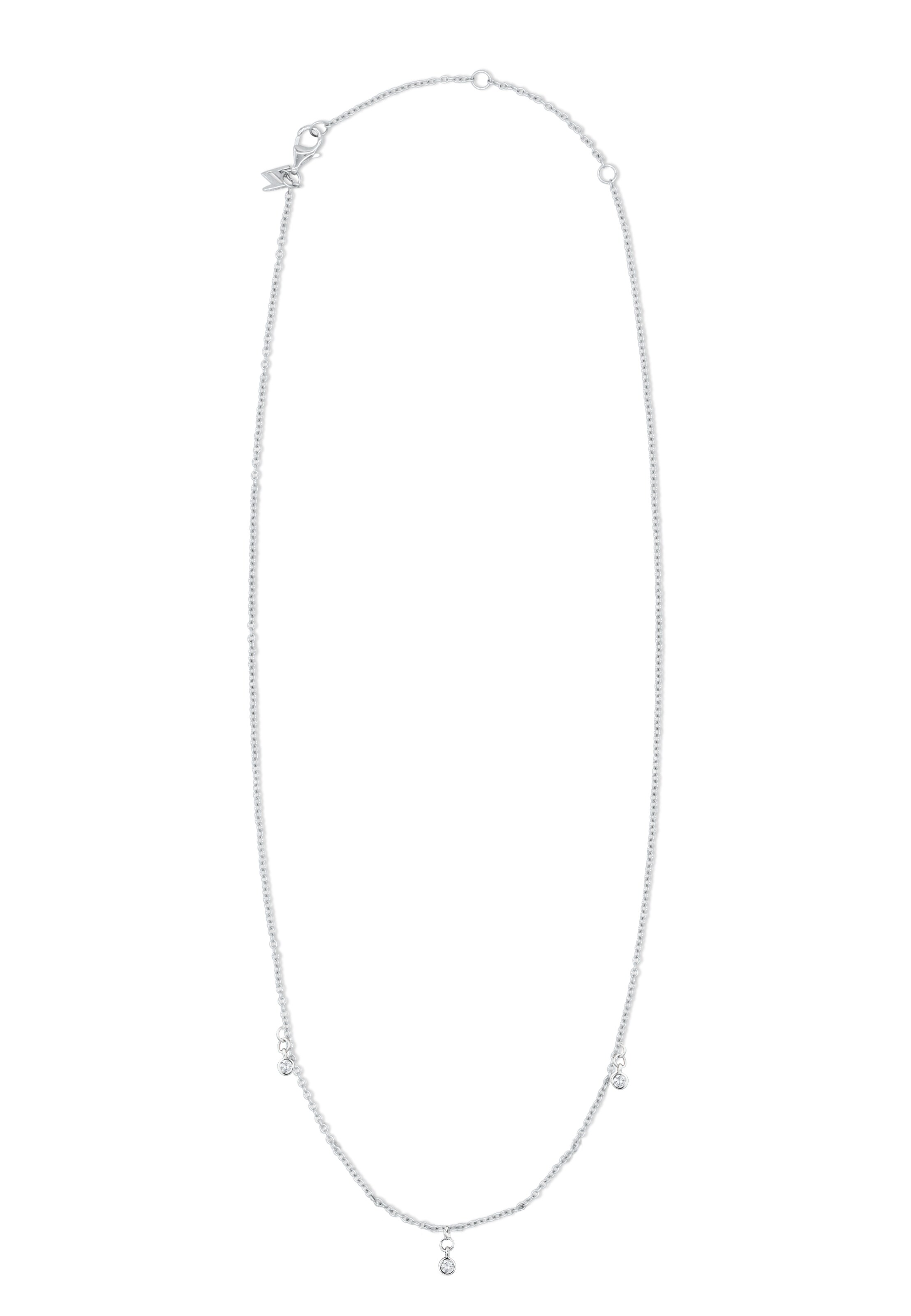 Nana Kay Necklace 'Delicate Touch' in Silver: front