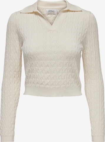 ONLY Sweater 'SVALA' in White: front
