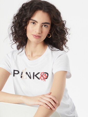 PINKO - Camiseta en blanco