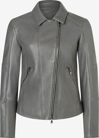 Werner Christ Lederjacke Nala in Grau: Vorderseite