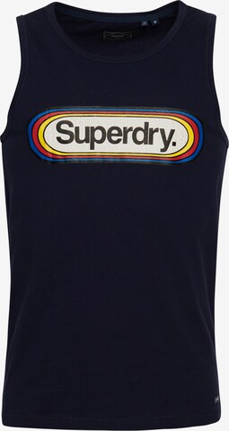 T-Shirt Superdry en or : devant