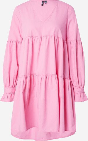 VERO MODA Jurk 'CHARLOTTE' in Roze: voorkant