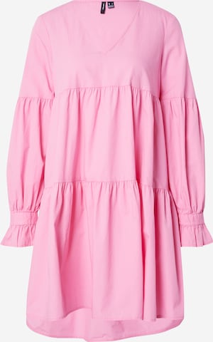 VERO MODA Платье 'CHARLOTTE' в Ярко-розовый: спереди