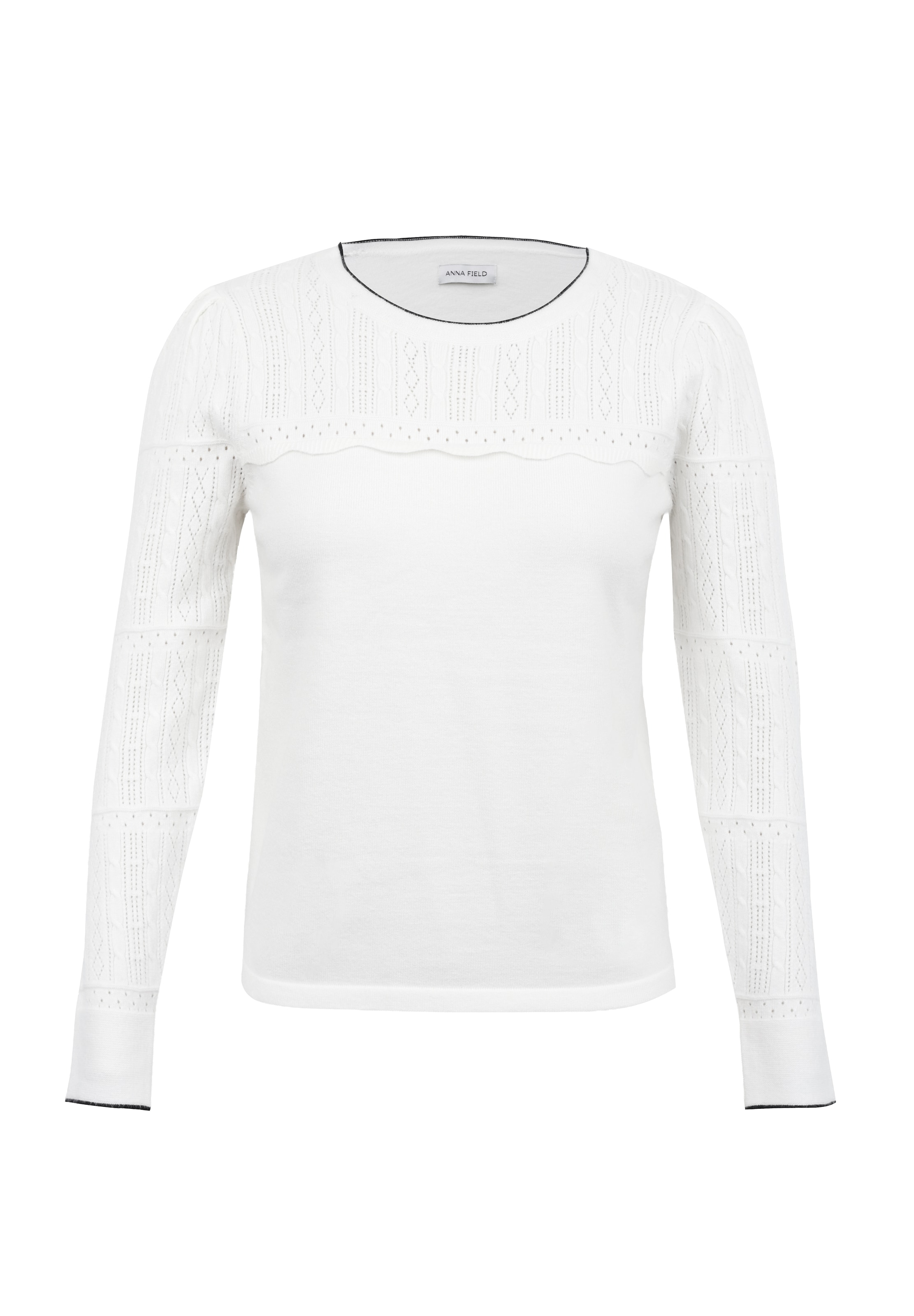 Anna Field - Jersey en blanco: frente