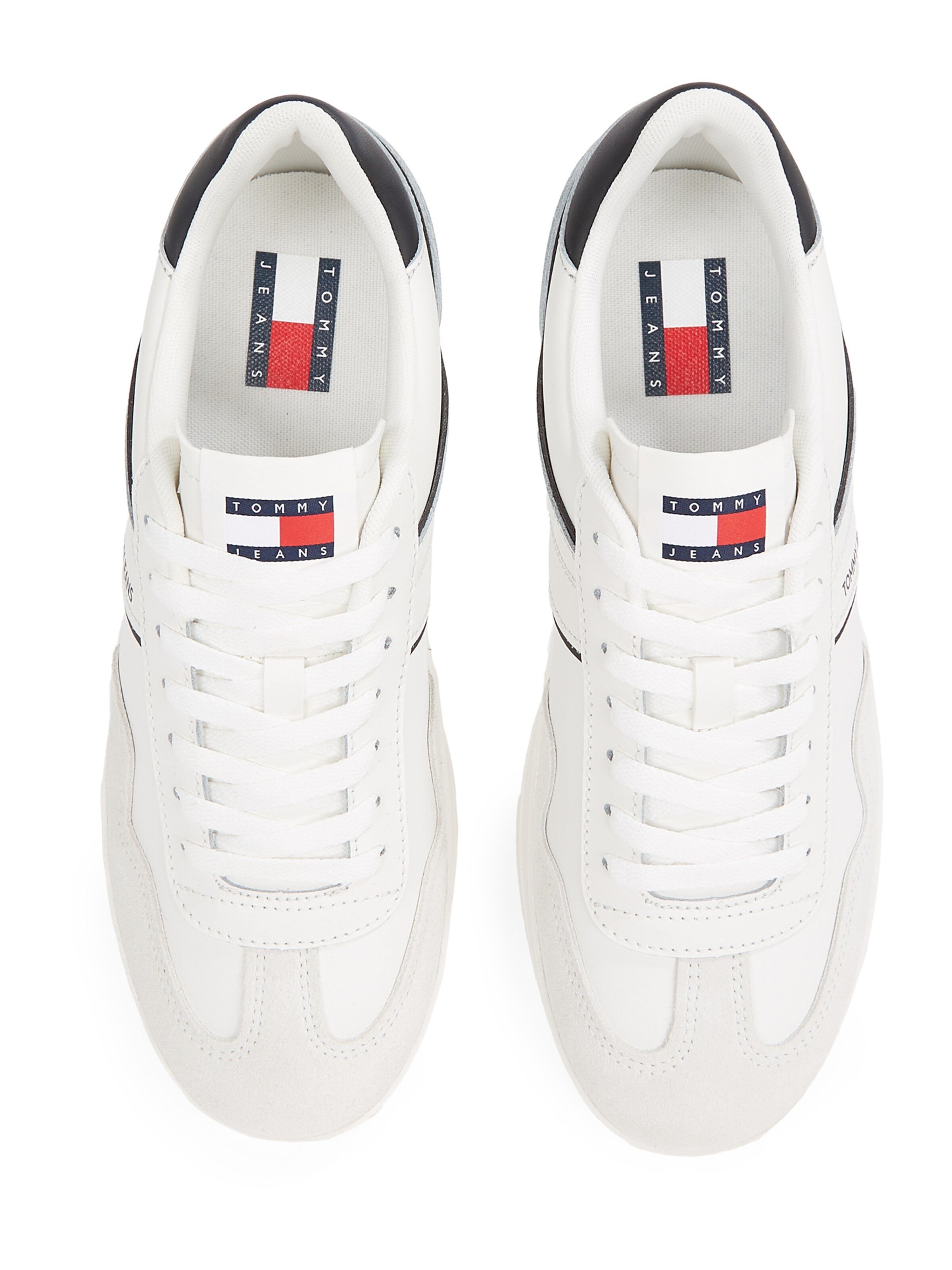 Tommy Jeans - Sapatilhas baixas 'The Greenwich' em bege