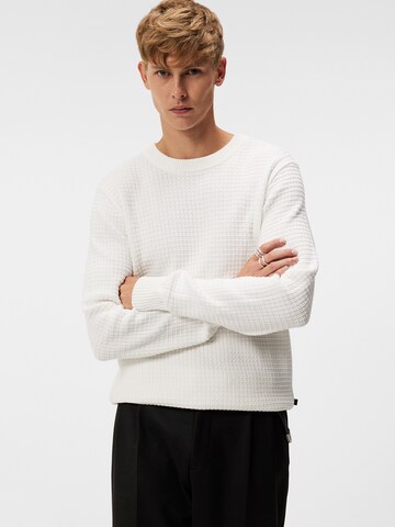 J.Lindeberg Sweater 'Archer' in Beige: front