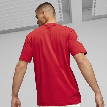 T-Shirt fonctionnel PUMA en rouge