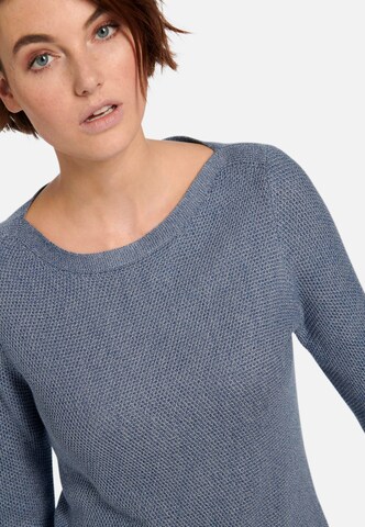 Peter Hahn 3/4 Arm-Pullover in Blau