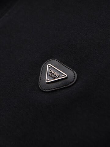 Ombre Shirt in Black