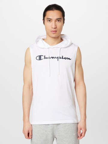 Champion Authentic Athletic Apparel Μπλουζάκι σε λευκό: μπροστά