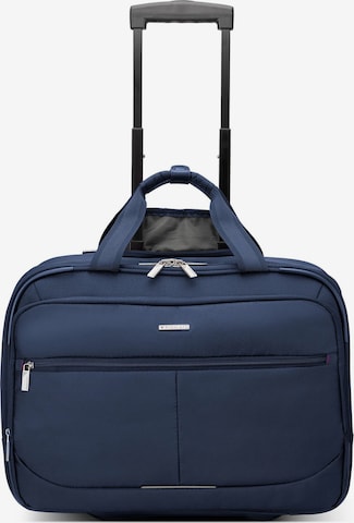 Roncato Trolley 'Easy Office 2.0' in Blau: Vorderseite