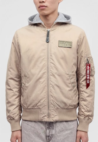 ALPHA INDUSTRIES Jacke 'MA-1 TT' in Beige