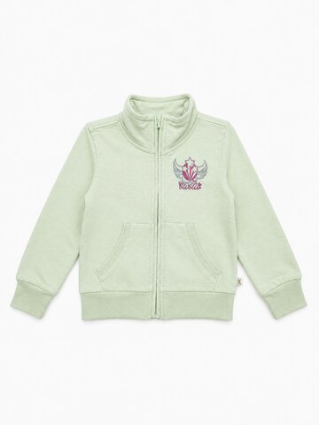 KANZ Sweatjacke 'Sweatjacke langärmlig'‌‌‌‌‌ in Grün: Vorderseite