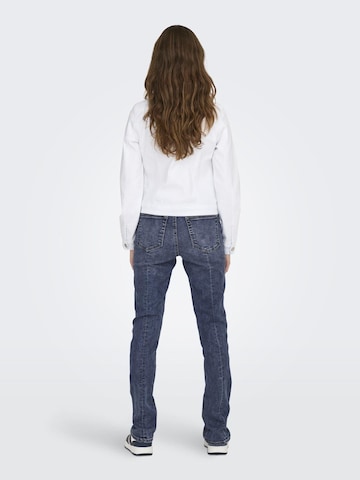 Coupe slim Jean 'WAUW PEARL' ONLY en bleu