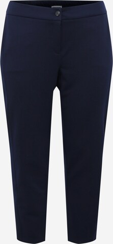 Tom Tailor Women +Slimfit Chino hlače - plava boja: prednji dio