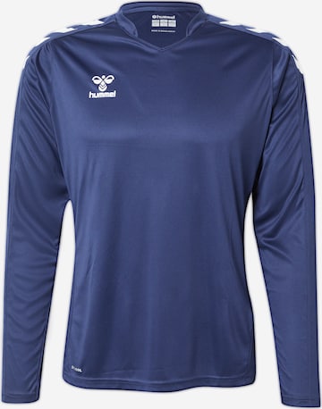 Maglia funzionale di Hummel in blu: frontale