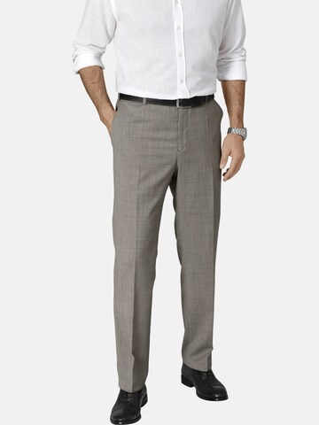 BABISTA Regular Pleat-front trousers ' Rivari ' in Beige: front