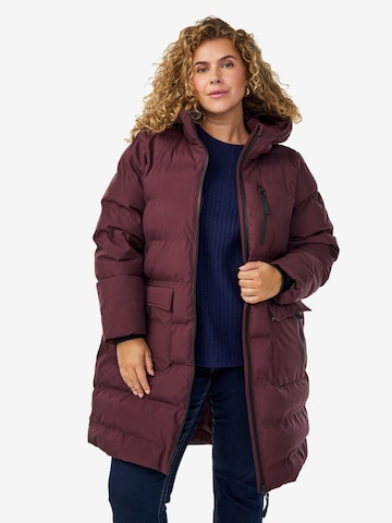 raudona Zizzi Žieminis paltas 'Msealed': priekis